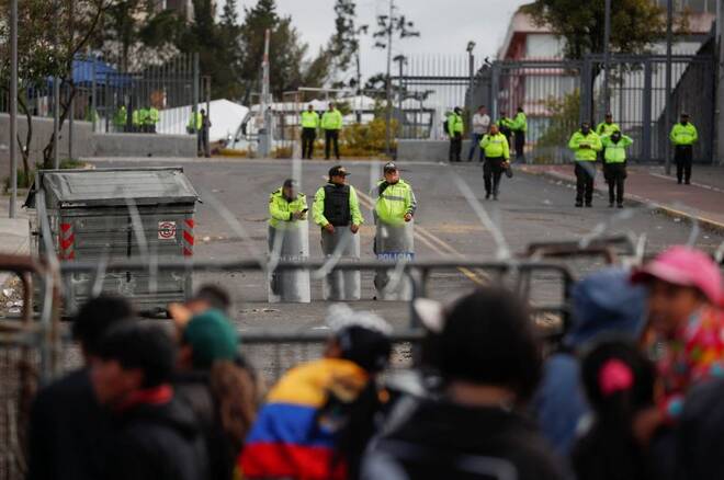Protestas antigubernamentales en Quito