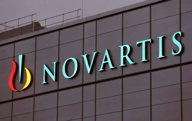 Foto de archivo. El logo de Novartis en Stein