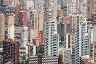 FOTO DE ARCHIVO. Vista parcial de edificios de apartamentos en Benidorm, Comunidad Valenciana, España