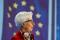 FOTO DE ARCHIVO. La presidenta del Banco Central Europeo (BCE), Christine Lagarde, habla durante una rueda de prensa tras la reunión de política monetaria del BCE en Fráncfort, Alemania
