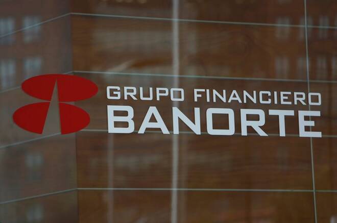 FOTO DE ARCHIVO. El logo de Grupo Financiero Banorte en su sede en Ciudad de México, México