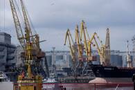 FOTO DE ARCHIVO: Terminal de granos del puerto de Odesa