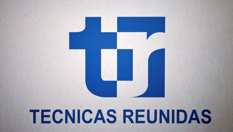 FOTO DE ARCHIVO. El logo de Técnicas Reunidas durante la junta anual de accionistas de la compañía en Madrid, España