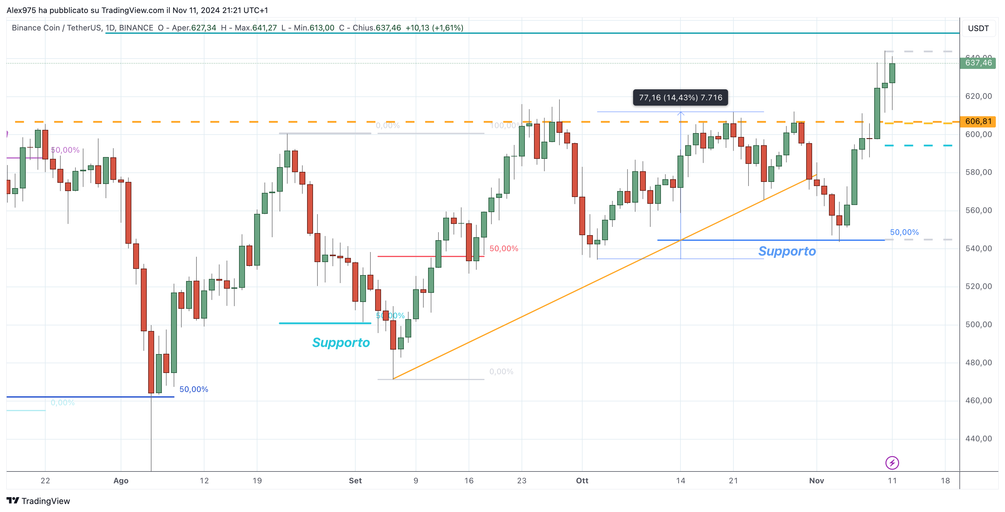 Binance Coin (BNB) -12-11-2024