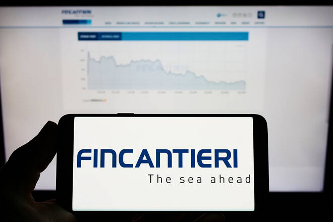 Prezzi Azionario FtseMIB: Roboante +11.65% per Fincantieri in Avvio di Settimana.