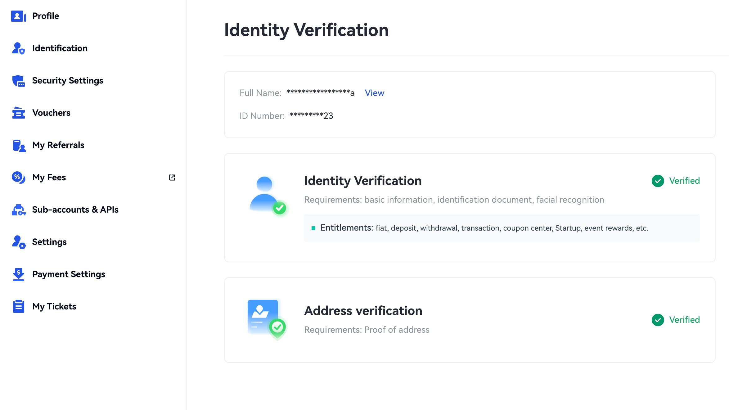 Procedura di verifica KYC su Gate.io