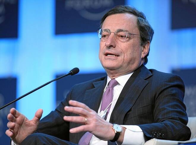 Presidente BCE Mario Draghi