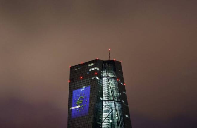 Il palazzo della Bce a Francoforte