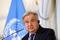 Il segretario generale delle Nazioni Unite, Antonio Guterres, a Vienna