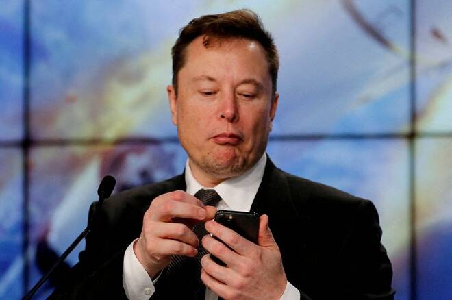 Elon Musk, Ceo di Tesla, a Cape Canaveral, in Florida