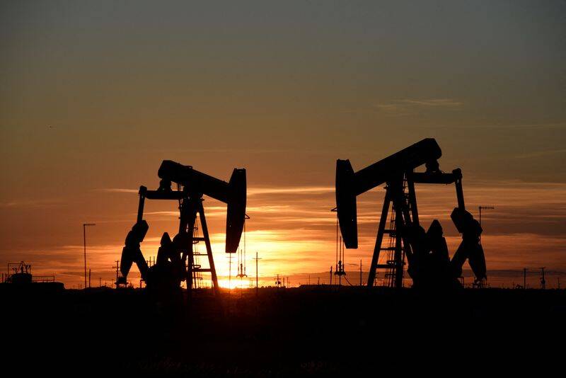 Pompe petrolifere a Midland in Texas