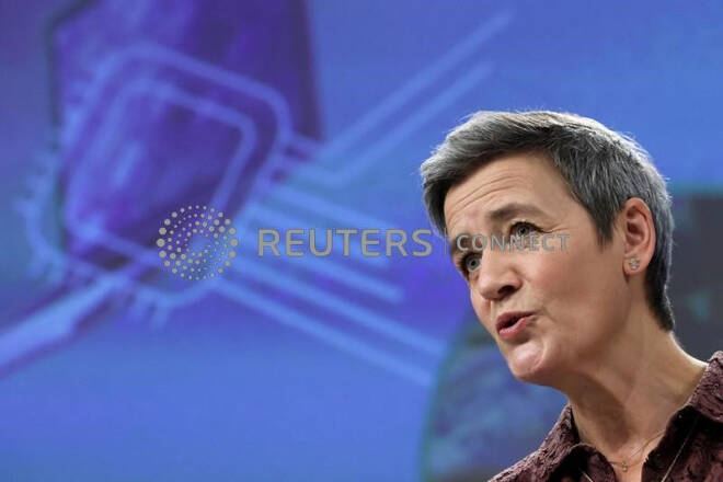 Margrethe Vestager, Commissario europeo per la concorrenza, a Bruxelles