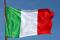 Una bandiera italiana a Roma
