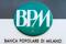 Il logo Banco Bpm a Milano.