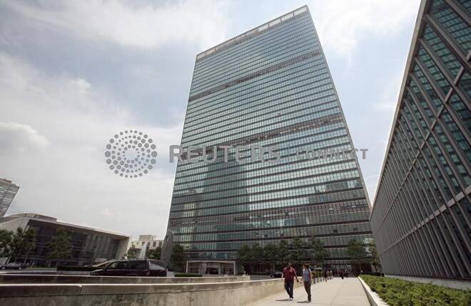 Il segretariato delle Nazioni Unite a Manhattan