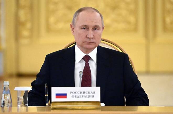 Il presidente russo Vladimir Putin a Mosca
