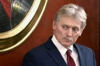Il portavoce del Cremlino, Dmitry Peskov, a Mosca
