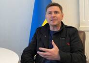 Il consigliere del presidente ucraino, Mykhailo Podolyak, a Kiev