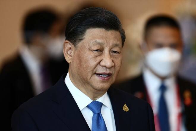 Il presidente cinese Xi Jinping a Bangkok