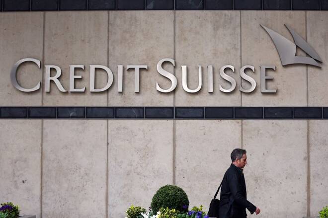 Ufficio di Credit Suisse a Londra