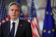 U.S. Secretary of State Blinken visit EU institutions, in Brussels