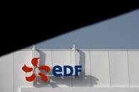 Il logo dell'azienda Électricité de France (Edf) a Parigi