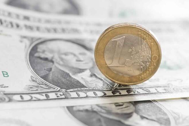 زوج اليورو/ الدولار الأمريكي يسقط بشدة أثناء التداول يوم الخميس
