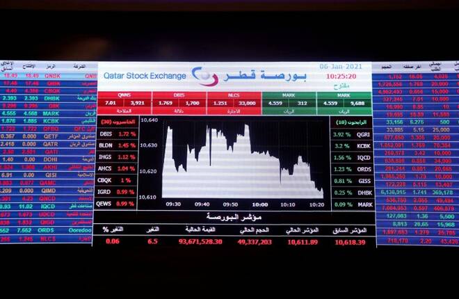 السوق القطرية الأفضل أداء في الخليج اليوم وأبوظبي تواصل الخسائر