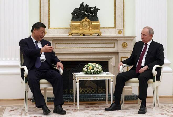 الكرملين: بوتين وشي بحثا مقترح الصين للسلام في أوكرانيا