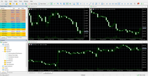 اللوحة الرئيسية في منصة MetaTrader