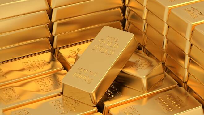 Golden bars