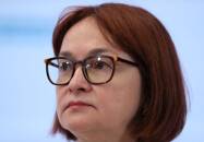 ARCHIV: Elvira Nabiullina, Gouverneurin der russischen Zentralbank, Sankt Petersburg, Russland, 3. Juni 2021. REUTERS/Evgenia Novozhenina