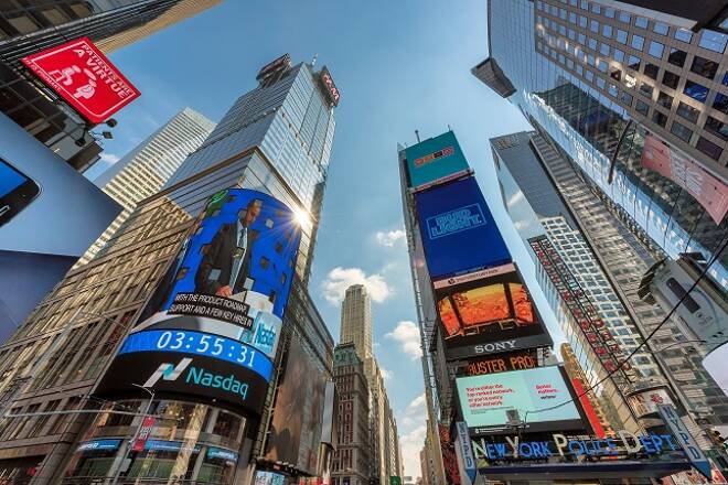 Nasdaq 100 times square live cam