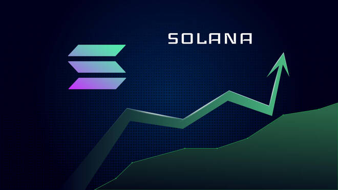 Solana Graf mit Logo