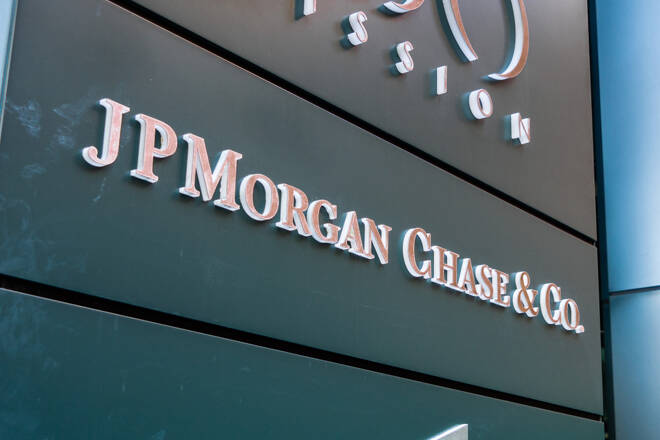 JP Morgan Schild