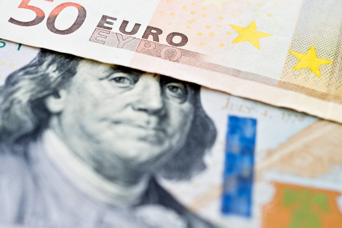 Euro und Dollar Schein
