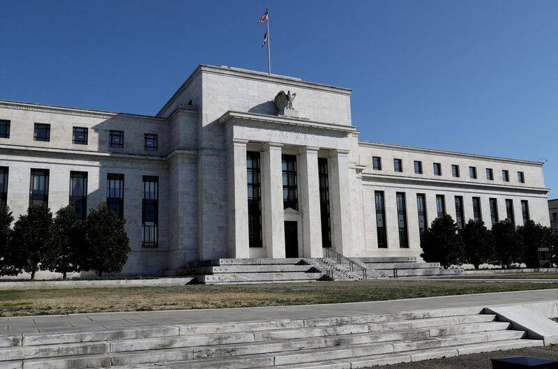 ARCHIV: Das Gebäude des Federal Reserve Board an der Constitution Avenue in Washington DC, USA