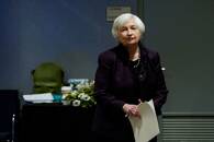 ARCHIV: US-Finanzministerin Janet Yellen bei der Jahrestagung des Internationalen Währungsfonds und der Weltbank in Washington