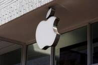 ARCHIV: Apple-Logo am 27. Januar 2022 in Washington, USA