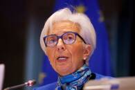 ARCHIV: Die Präsidentin der Europäischen Zentralbank, Christine Lagarde, spricht vor dem Ausschuss für Wirtschaft und Währung des Europäischen Parlaments im Europäischen Parlament in Brüssel, Belgien