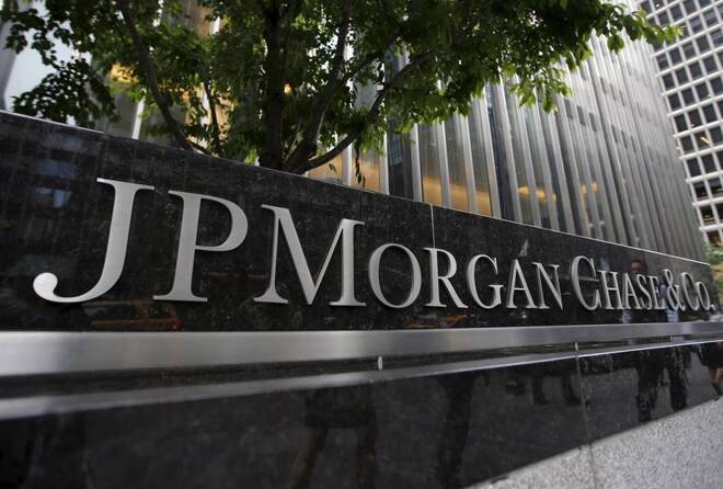 ARCHIV: Ein Blick auf die Außenansicht des Hauptsitzes von JP Morgan Chase & Co. in New York City