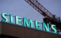 ARCHIV: Das Logo des deutschen Industriekonzerns Siemens in Zürich, Schweiz