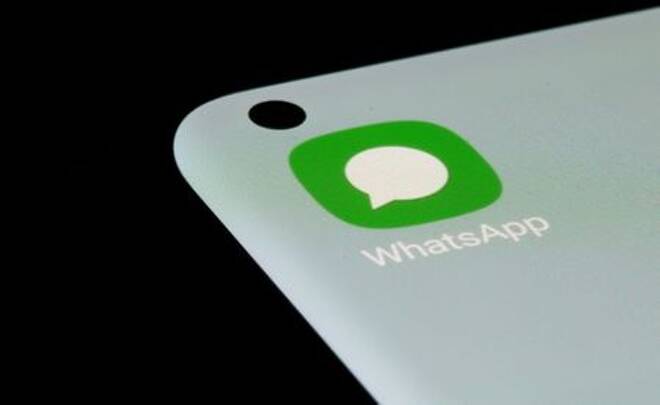 WhatsApp-Icon auf dem Bildschirm eines Smartphones, 13. Juli 2021.
