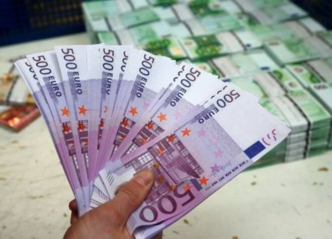 500-Euro-Banknoten in der Zentrale des Unternehmens Money Service Austria,