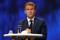 Frankreichs Präsident Emmanuel Macron während einer Konferenz zur maritimen