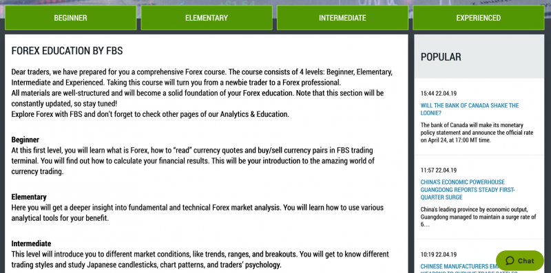 Fbs forex opiniones